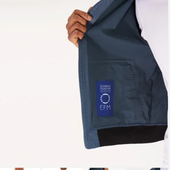 Donrad Duncan EFM NEW Pilot bomber jacket, Large.  GD - Picture 4 of 10